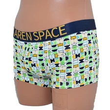 Boxers with fashionable printed elastic waistband (XL)