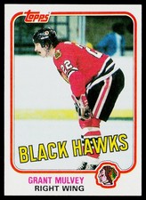 1981-82 Topps #72 West Grant Mulvey