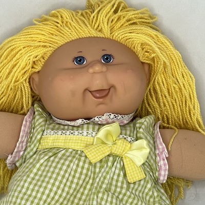 dark green birthday dress Cabbage Patch Kids 14