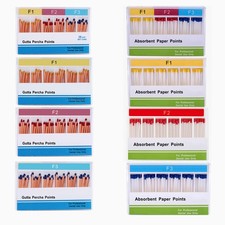 Dental Gutta Percha Points Root Canal Absorbent Paper Point Obturating Obturatio