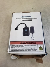 DEWENWILS Outdoor Remote Control Outlet Switch Plug in Wireless Power Switch