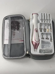 36-Piece Professional Manicure Pedicure Kit-Cordless Electric *MISSING CHARGER*