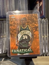 2025–26 Topps Chrome Fanatical Ray Allen Orange /25 SUPERSONICS 🔥 CASE HIT SSP