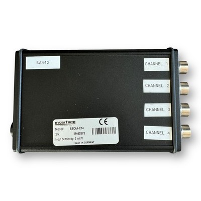 Interface BSC4A-C14 Analog Output Bridge Amplifier - USA Seller