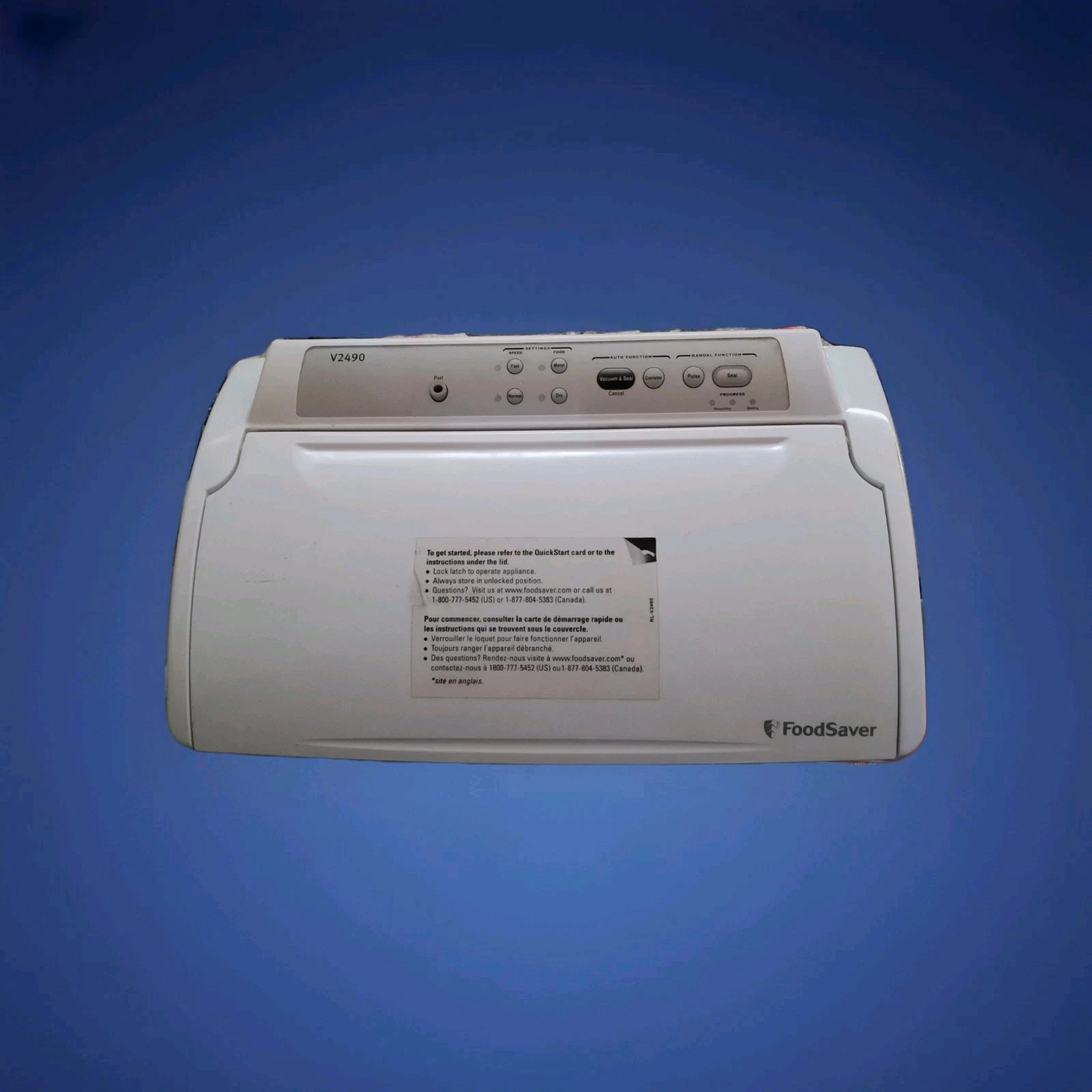 Foodsaver Vacuum Sealer V2490 Advanced Tested Food Saver