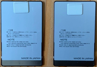 Roland JV-80 SOUND LIBRARY データカード 2枚セット Roland JV-80 Sound Library Cards PN-JV80-05 04 Set Tested from