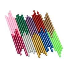 100 Pcs EVA Hot Melt Glue Sticks Colorful Adhesive for Handmade Arts Crafts Use