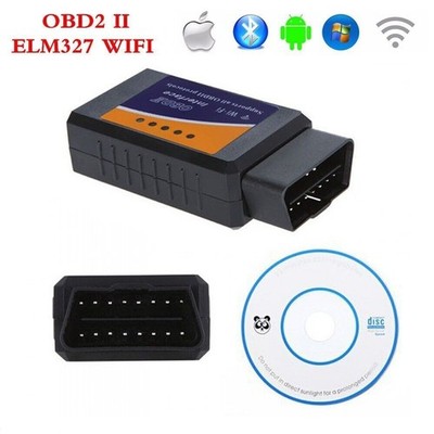 ELM327 V1.5 WiFi Car Diagnostic Scanner OBD2 II Interface Tool for Android / IOS