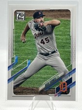 Buck Farmer 2021 Topps #158 - Detroit Tigers