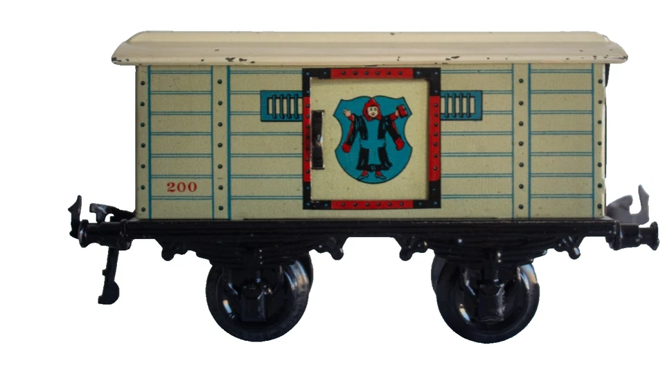 1910-1915 Bing 1-gauge Brewery Beer Freight Wagon Tin Lithographed - Image 2 of 3