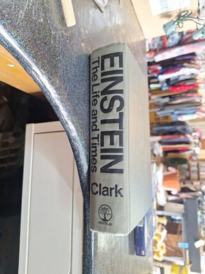 Vtg 1965 Einstein The Life & Times Clark Hardback Book 