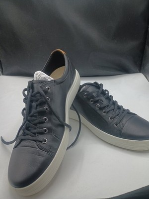 ECCO - Men's Soft VII Oxford Shoes, Black, Size 11-11.5 (Slight Wear)