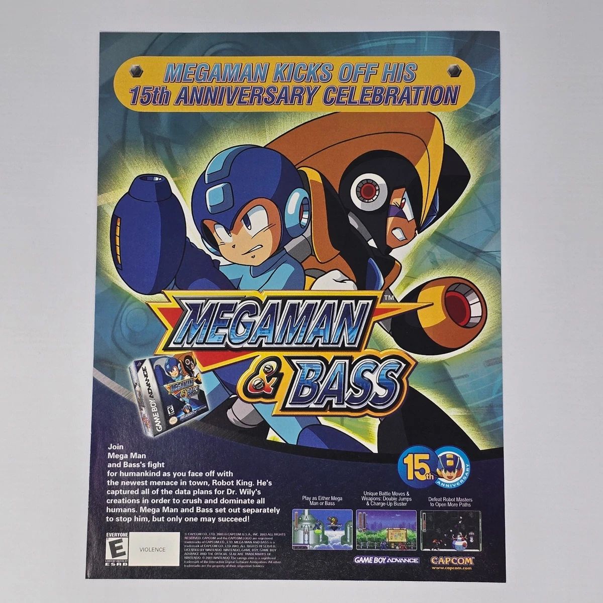 megaman poster products for sale | eBay