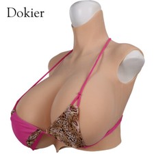 Dokier Big S Cup Fake Boobs Breast Tits Silicone Breast Forms For Crossdresser
