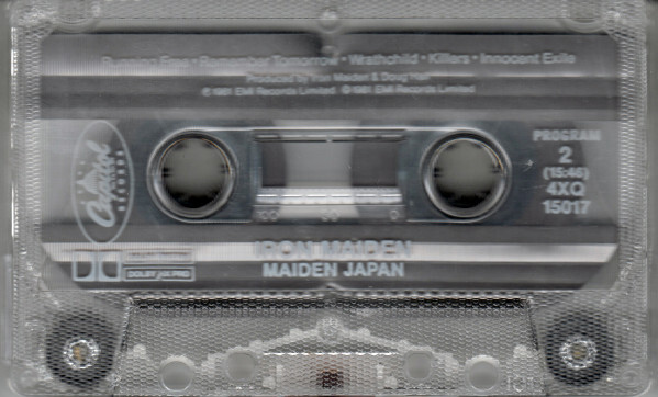 made in me CDセット Iron Maiden - Maiden Japan Cassette, Mini-Album | eBay