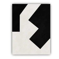 Abstract Angles I Framed Canvas Stretched Ready to Hang 50x40 Home decor Gift.