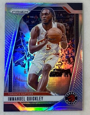 Immanuel Quickley 2024 Panini Prizm NBA Silver Prizm #78 Toronto ...