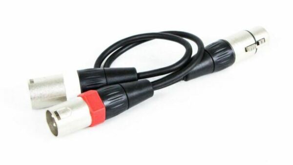 Blue Xlr Y Cable For Yeti Pro 5 Pin Xlrf To Dual 3 Pin Xlrm Microphone Nb For Sale Online Ebay