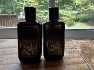 Karl Lagerfeld PHOTO Eau de Toilette PARFUM mini splash,USA