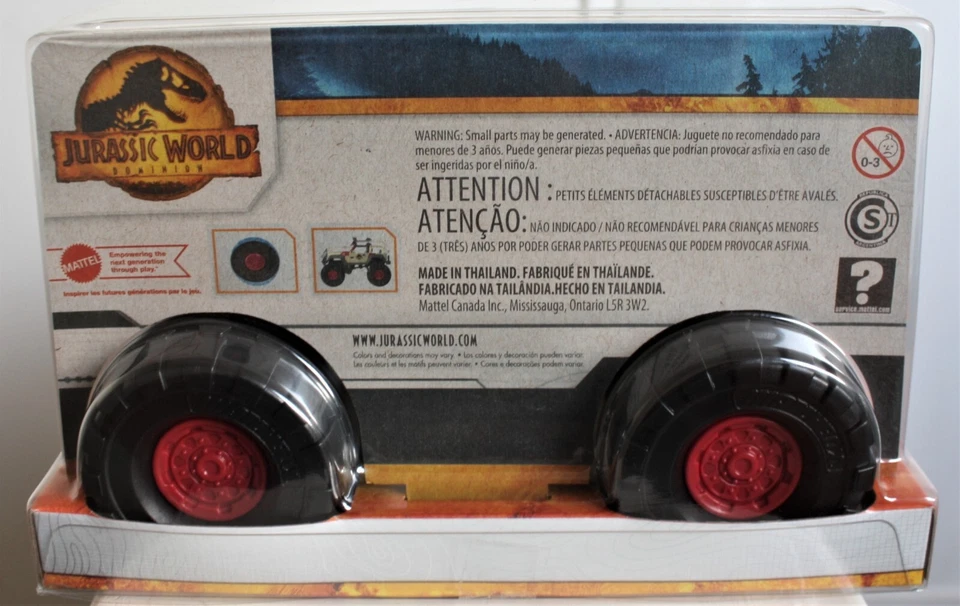 Matchbox Mattel Jurassic World DOMINION 93 Jeep Wrangler (C8) - Image 4 of 4