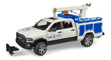 bruder 02509 RAM 2500 Service Truck mit Rundumleuchte, NEU & OVP