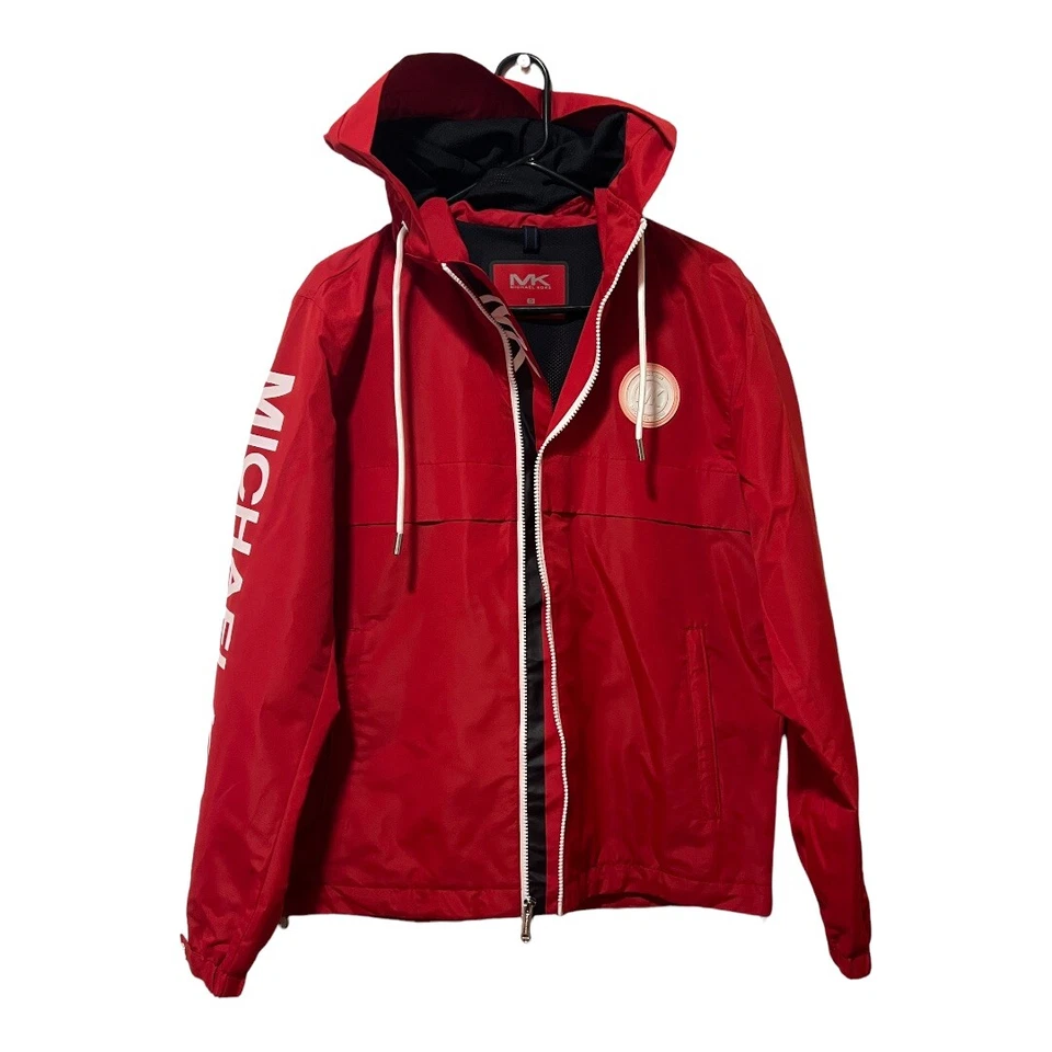 Michael Kors Men’s Jacket Color Crimson Size S New - Image 2 of 4