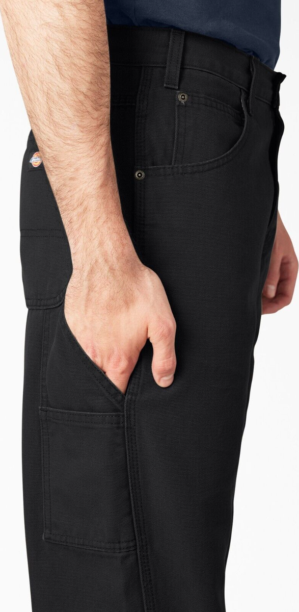 NEW Dickies 1939RBK Rinsed Black Duck Carpenter Relaxed Work