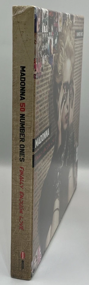Madonna Finally Enough Love 50 Number Ones 6 LP Box Set Vinyl 1st Edition Foto 3 de 4