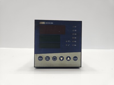 JUMO DICON 500 UNIVERSAL PROCESS CONTROLLER 703570/081-1100-110000-23-00/00,056