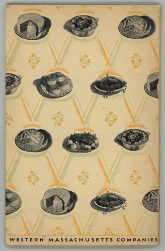 Western Massachusetts ELECTRIC RANGE RECIPES 1935 Booklet Cookbook Stove - Picture 8 of 8