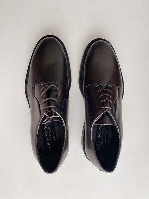 ✨New TO BOOT NEW YORK Fiano Leather Tmoro Derby Shoes Mens 7M Ferragamo Mens Fiorino Leather Derby Loafers – Bluefly main image 4