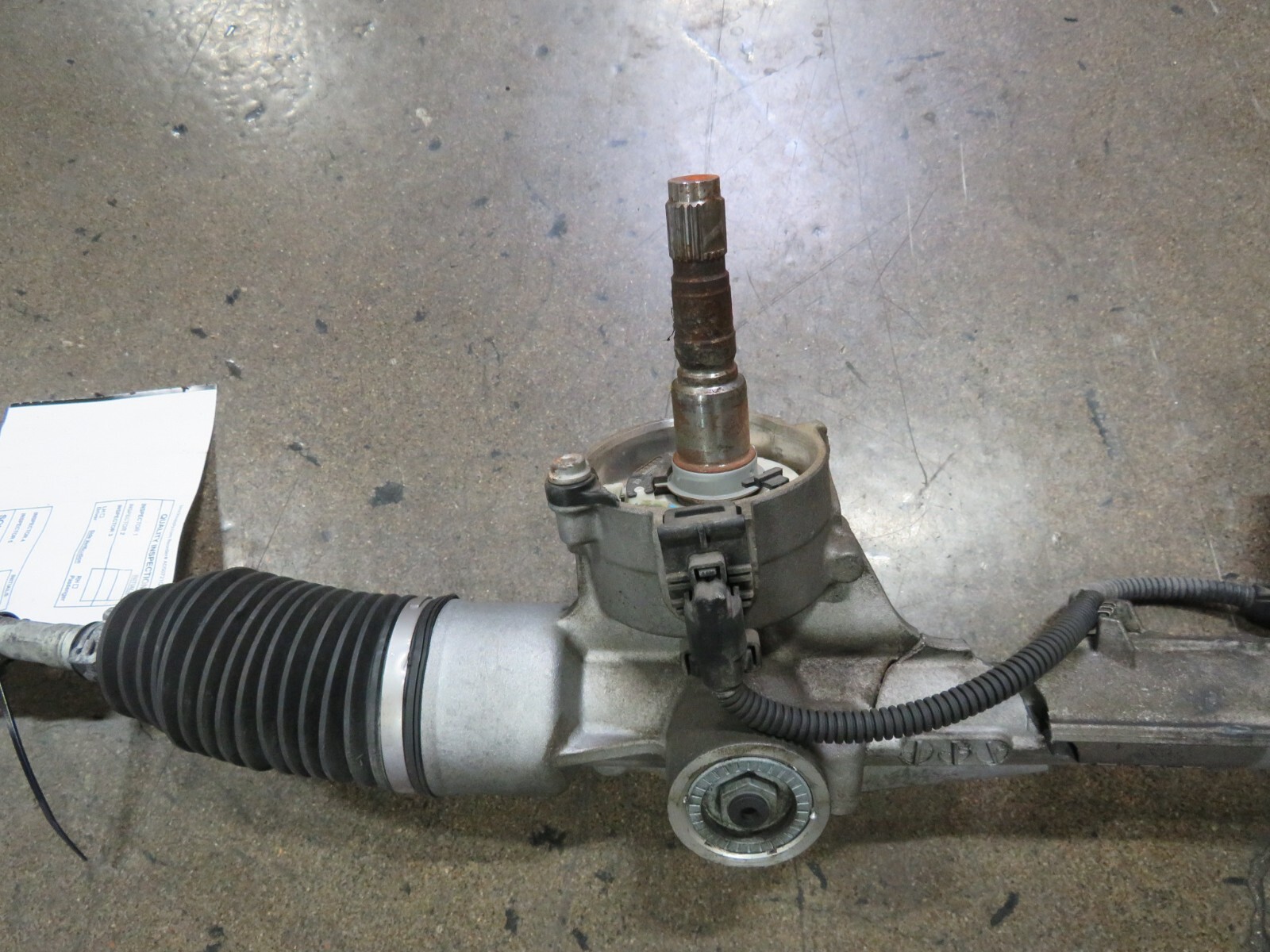 Maserati Ghibli, Electronic Steering Gear Rack, Parts Only, Used