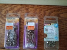 Lot of 3 25-Pk Hillman Round Head Large Furniture Nails and Dritz Home 24 pack