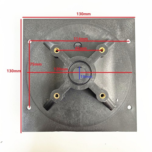Replacement 5"x5" Square ABS Horn For JBL 2404H UHF (Bullet) Bi-Radial Tweeter - Picture 3 of 11