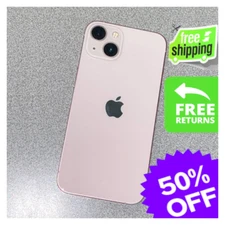 Apple iPhone 13 128GB 256GB 512GB Unlocked Att 5G WiFi Clean IMEI Pink/White
