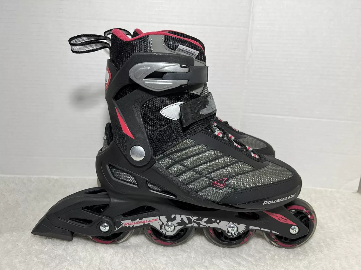 Rollerblade Women s Zetrablade W Skate Black Pink Max Wheels