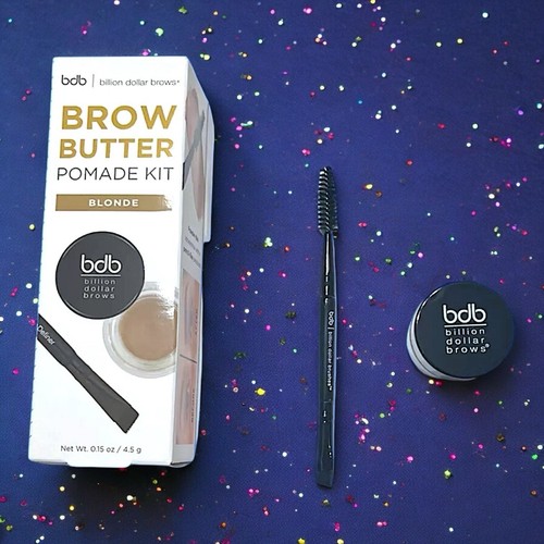 Billion Dollar Brows Brow Butter Pomade Kit Brow Butter Pomade in Blonde NIB - Picture 5 of 24
