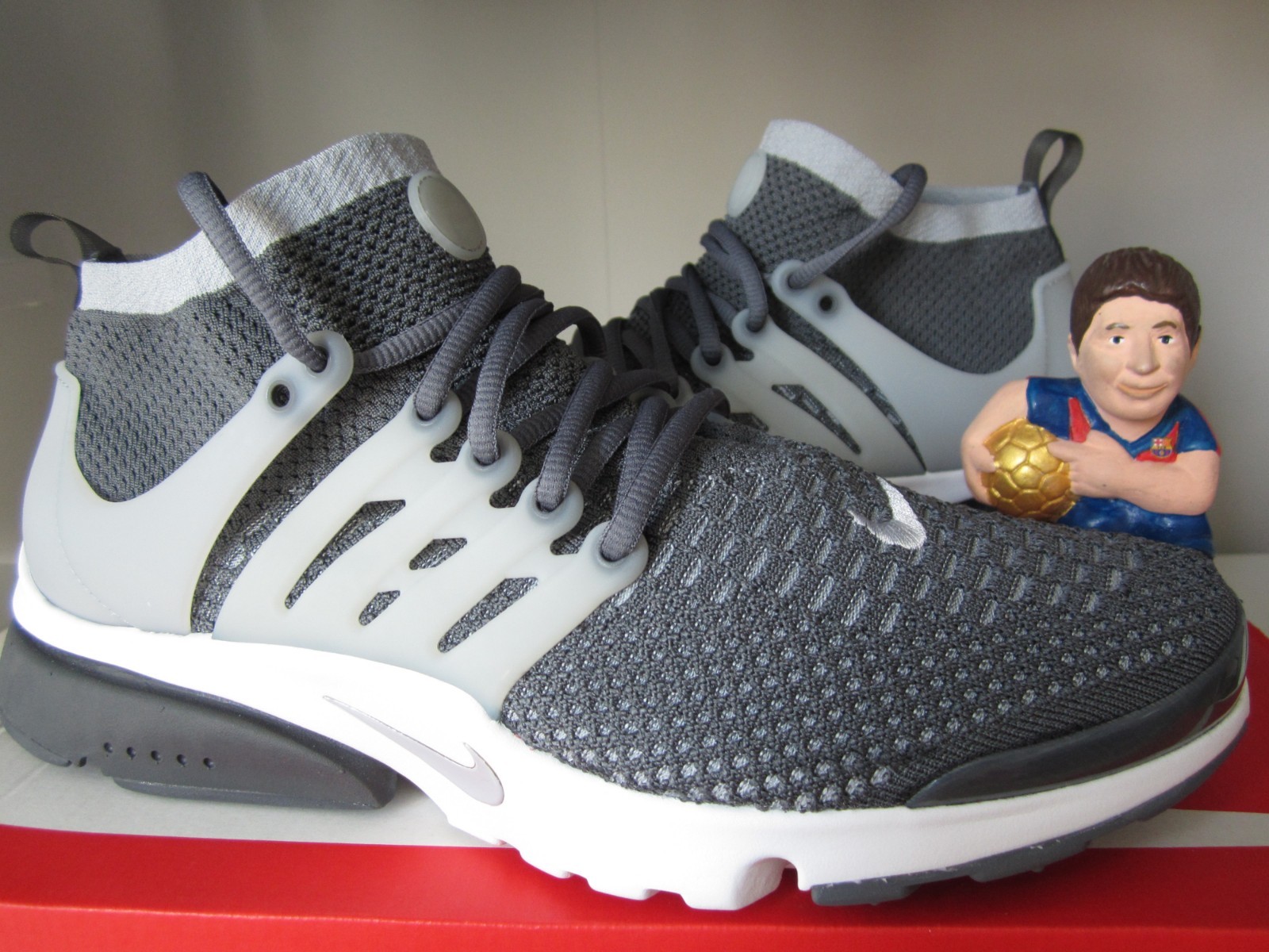 Nike Air Presto Flyknit Ultra Grey Men's Runner Nikelab 835570 003 Size 11.5 Nike Air Presto Flyknit Ultra Grey Men's Runner Nikelab 835570 003 Size 11.5
