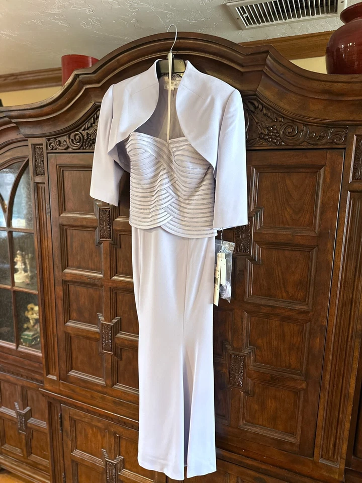 Alexander by Daymor 707003 - Vestido Trompeta Sweetheart con Bolero  Foto 3 de 4