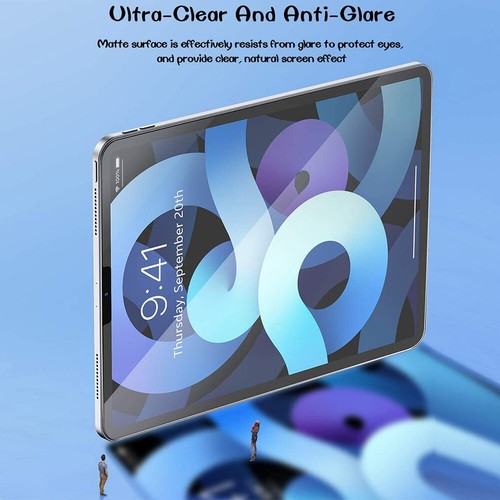 Fingerprint/Bubble/Dust-Free 3pcs Matte Screen Films For iPad Air 4 10.9''-2020 - Picture 5 of 9