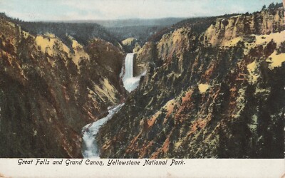 AK Great Falls And Grand Canyon, Yellowstone National Park