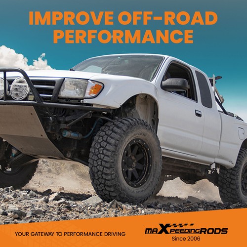3" Front 3" Rear Lift Kit w/ Differential Drop for Toyota Tacoma 6 LUG 95-04 - Picture 3 of 12