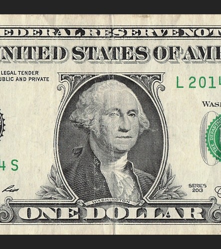 APRIL 16 2014 Birthday Date Note Fancy Serial Number One Dollar Bill 04 16 2014 - Picture 5 of 11