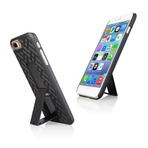 For iPhone 7 PLUS Verizon Holster Black Shell Combo Hard Case Belt Clip Swivel - Picture 8 of 9