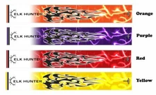 White Water Archery Elk Hunter Lightning Tribal Flames 2 Arrow Wraps 15pc Pack