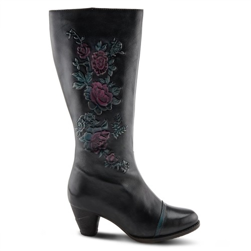 LARTISTE GOBSMACK Boots Black Multi New - Picture 5 of 6