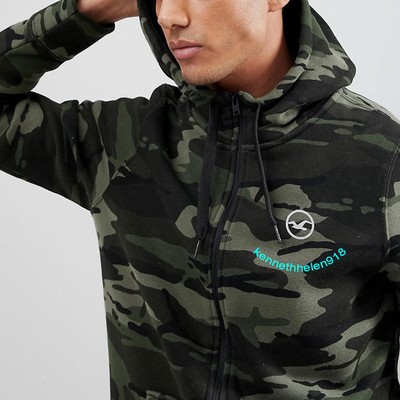 hollister pullover camouflage