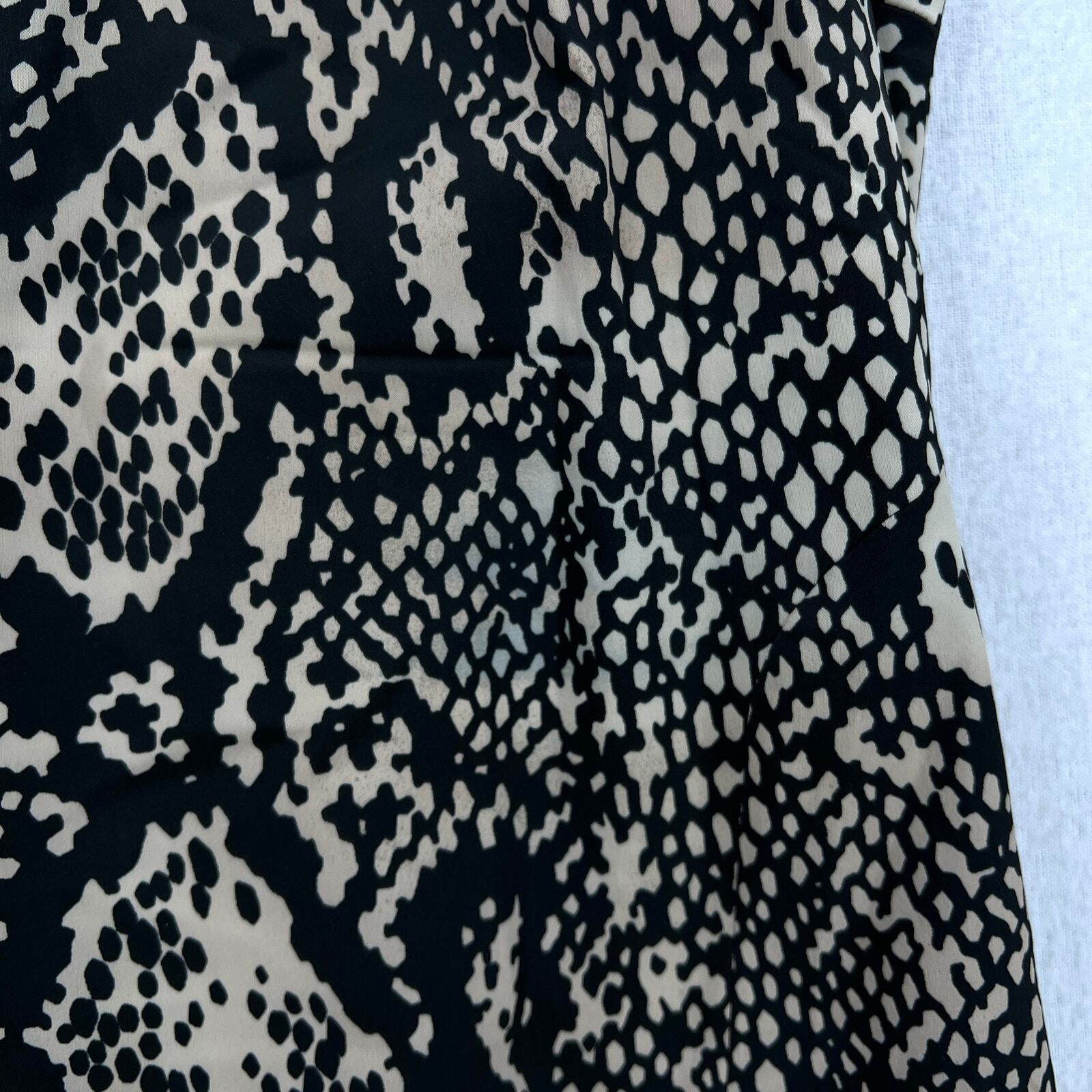 KAREN MILLEN Python Printed Halter Sheath Dress W… - image 10