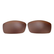 Walleva Brown Polarized Replacement Lenses For Ray-Ban RB3498 64mm Sunglasses