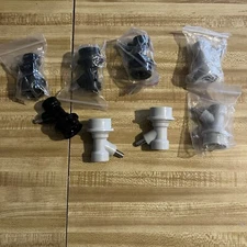 Corny Keg Ball Lock Quick Disconnect Set, Home Brewing Cornelius Keg Lot Of 8